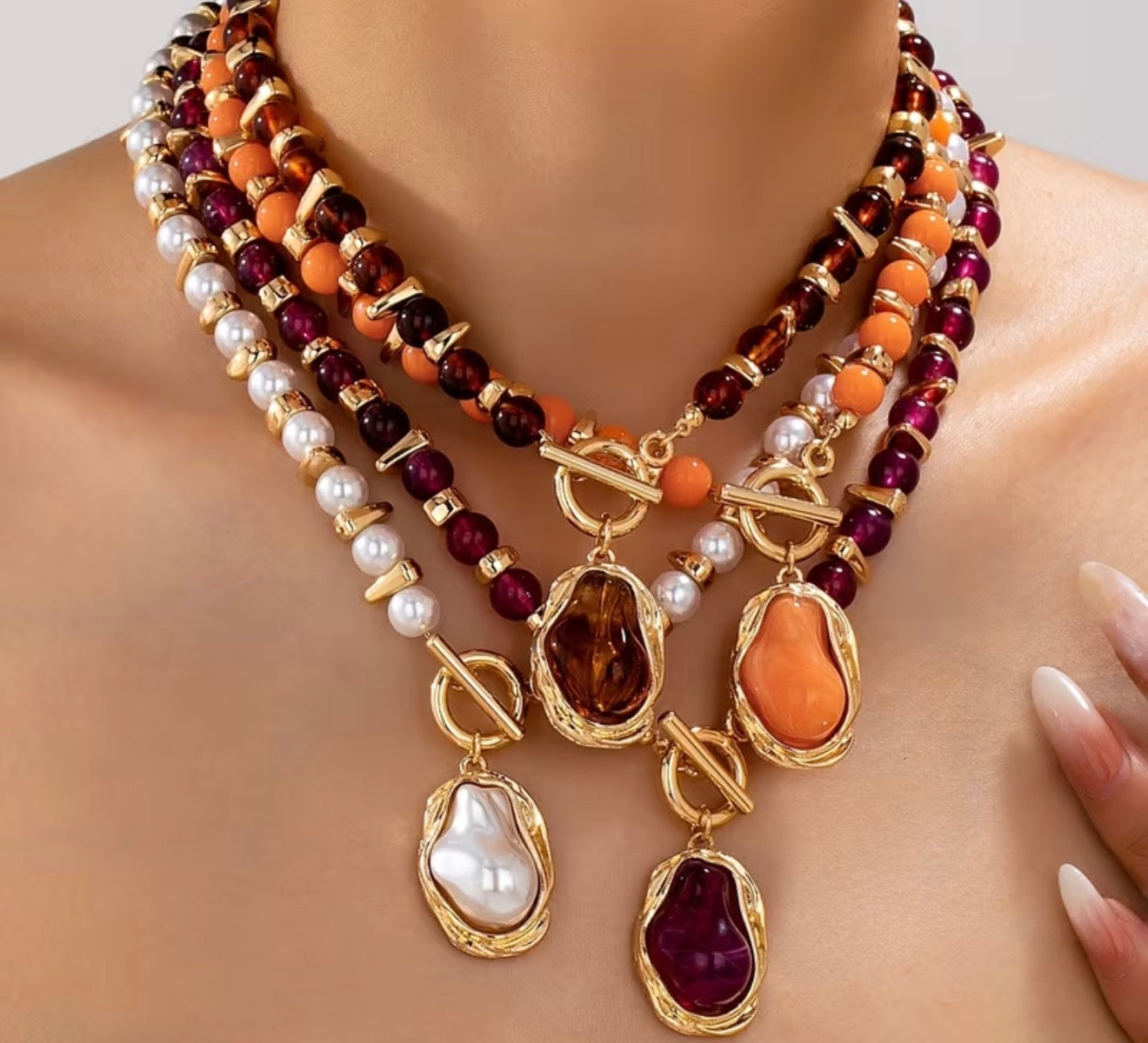Vintage Beaded Necklace PREORDER