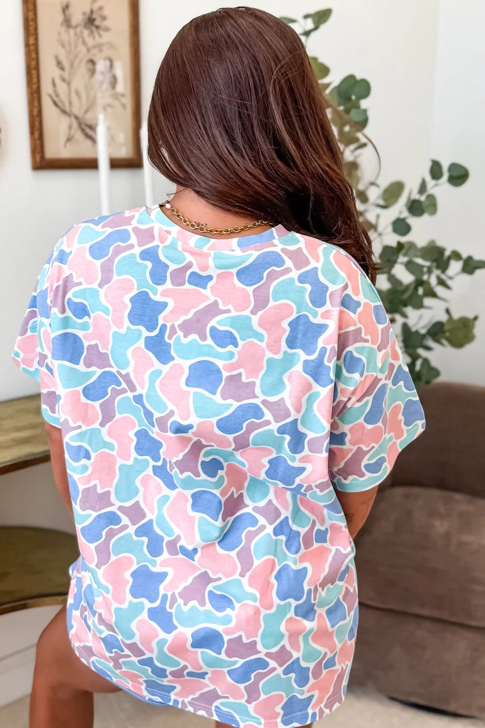 Multicolor Camouflage Tee