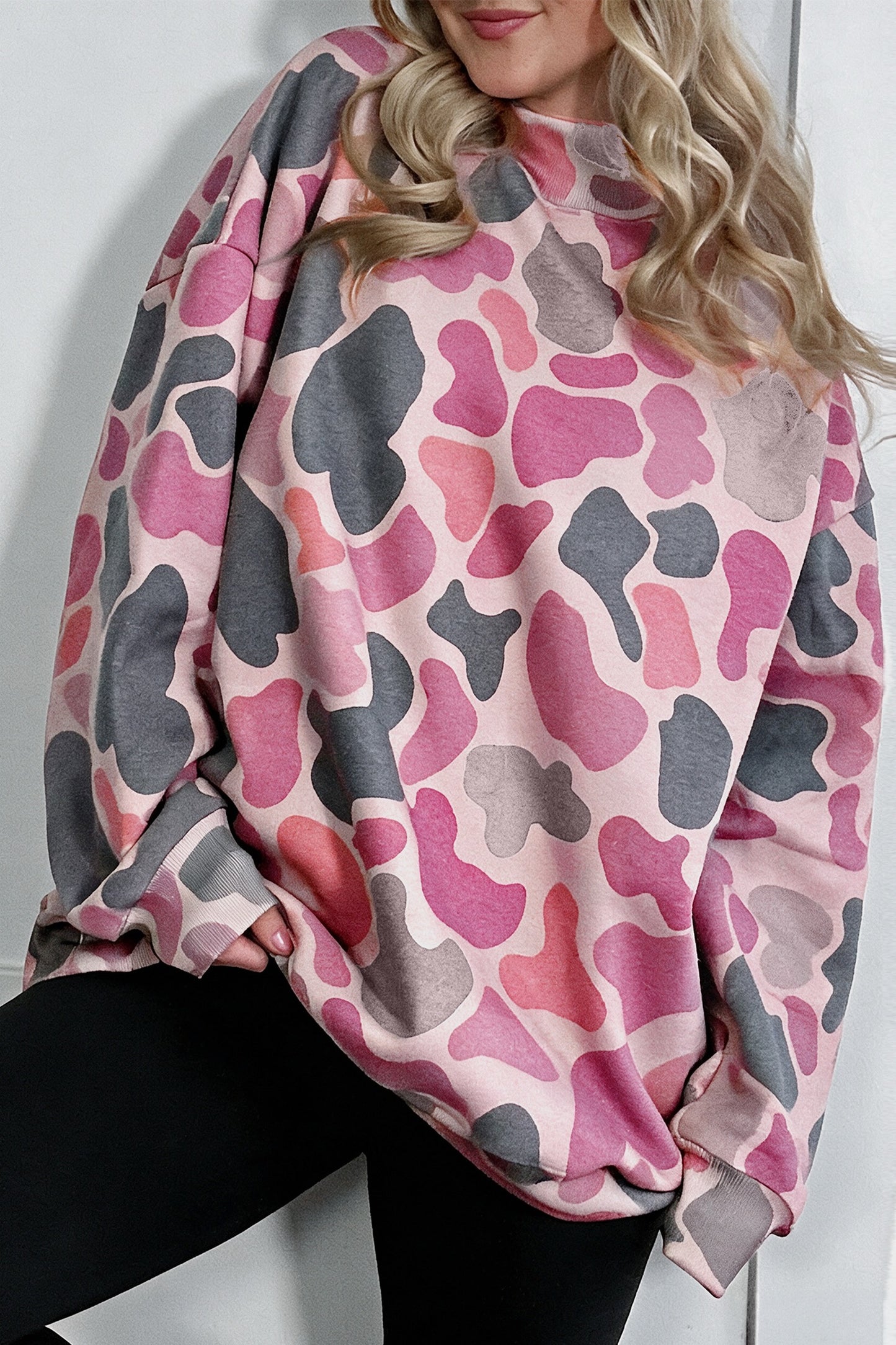 Pink Camo Pullover PREORDER