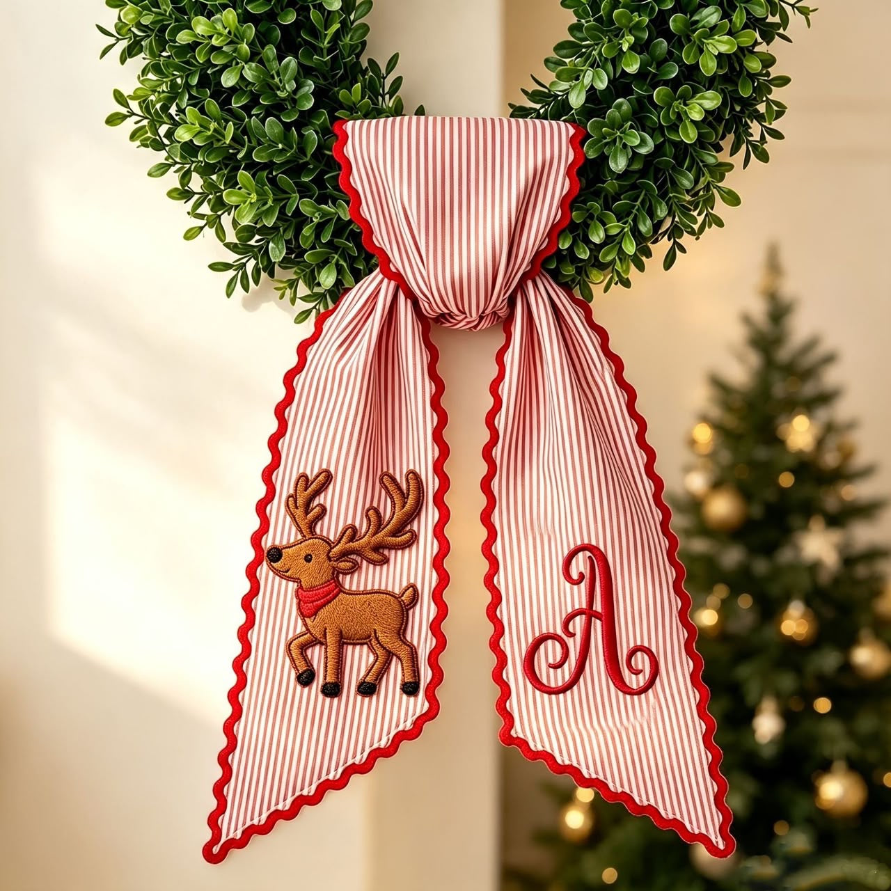 Wreath Sash PREORDER