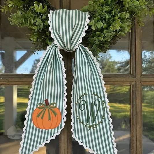 Fall Wreath Sash PREORDER