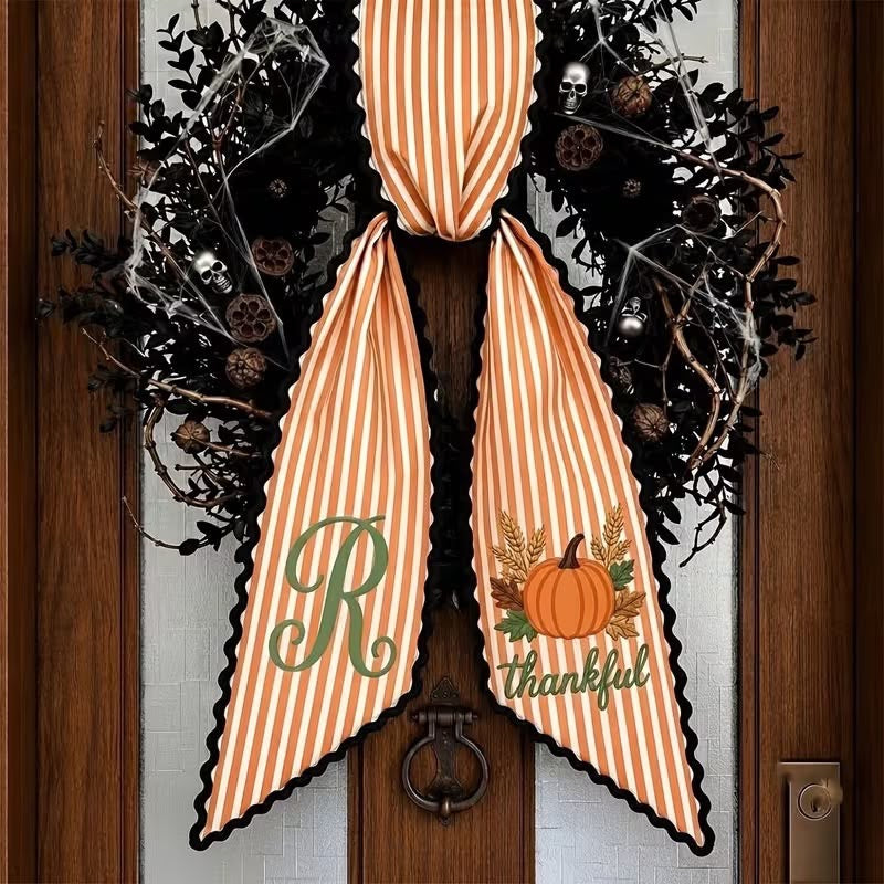 Fall Wreath Sash PREORDER