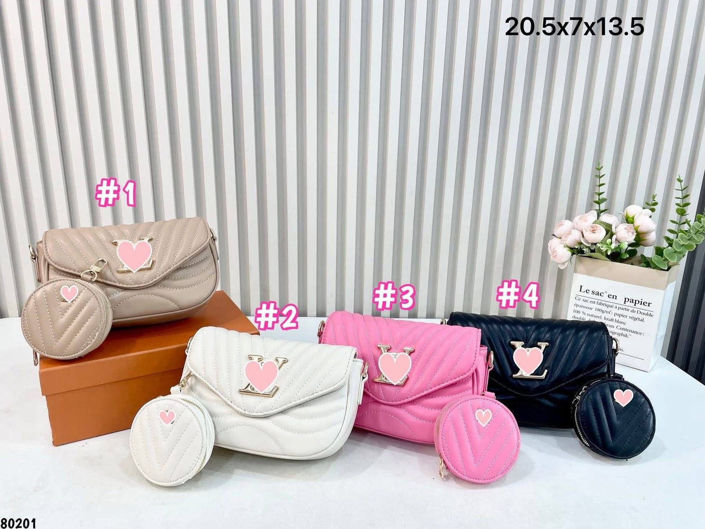 Wave Leather Crossbody PREORDER