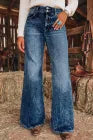 Dark Blue Acid Wash Jeans PREORDER
